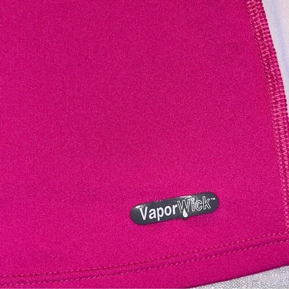 Barbie Pink The North Face Pink White Cap Sleeve Vapor Wick Tee Shirt - Picture 10 of 15